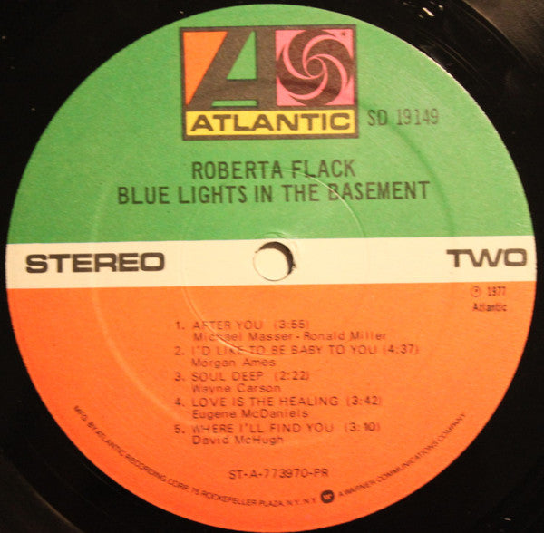 Roberta Flack - Blue Lights In The Basement (LP) - Discogs image 2