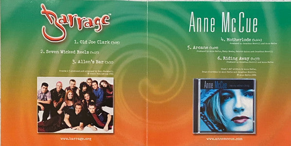 Barrage / Anne McCue - Caffrey’s Sampler (CD) - Discogs image 6