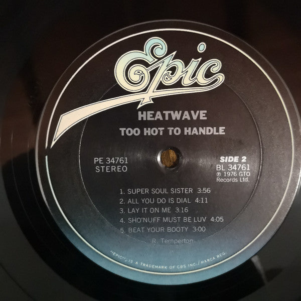 Heatwave - Too Hot To Handle (LP) - Discogs image 4