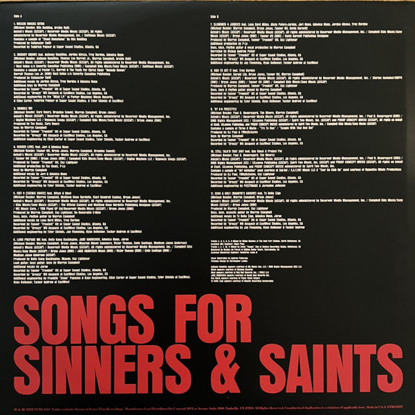 Killer Mike & Mighty Midnight Revival, The - Songs For Sinners & Saints (LP) - Discogs image 4