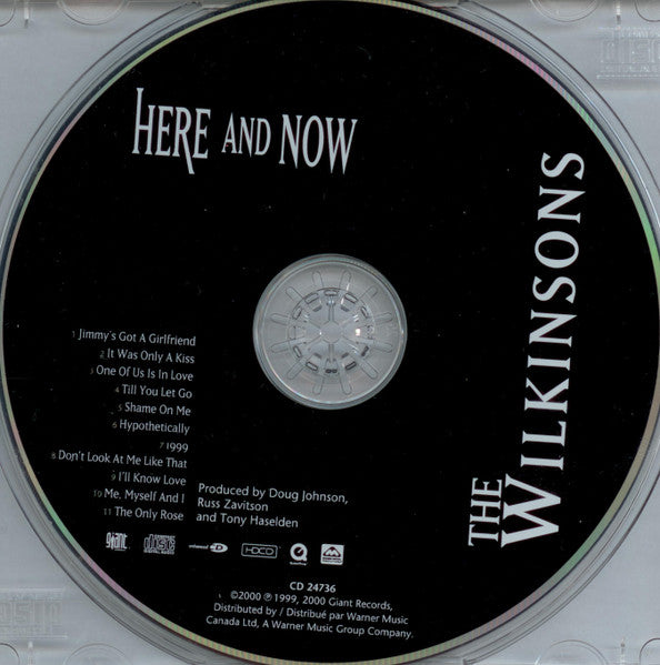 Wilkinsons, The - Here And Now (CD) - Discogs image 2