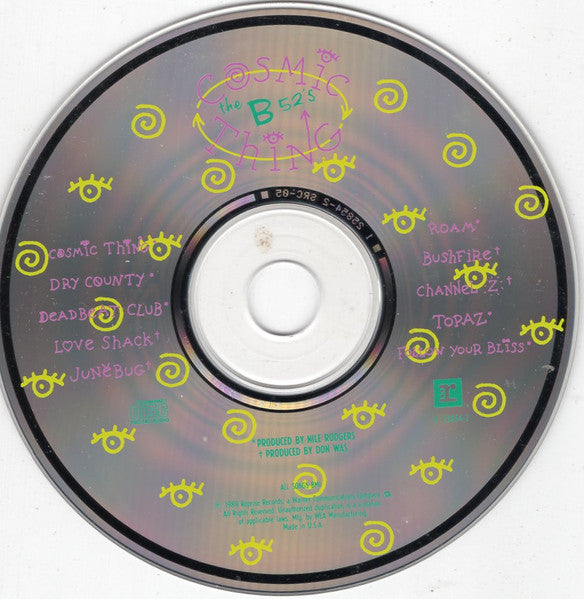 B-52's, The - Cosmic Thing (CD) - Discogs image 3