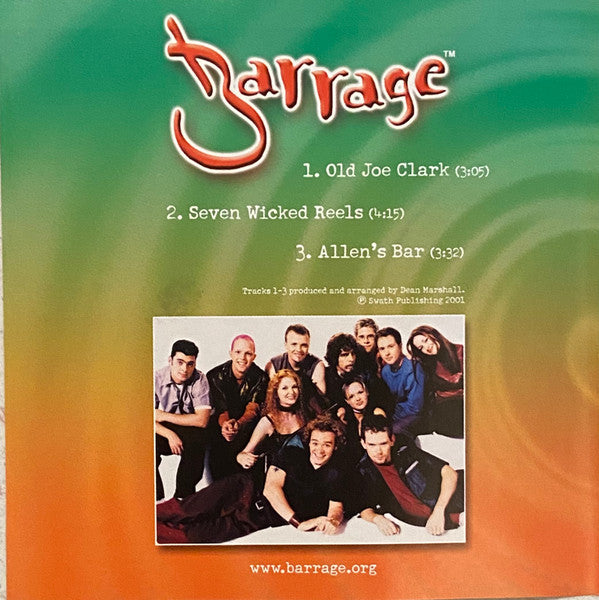Barrage / Anne McCue - Caffrey’s Sampler (CD) - Discogs image 2