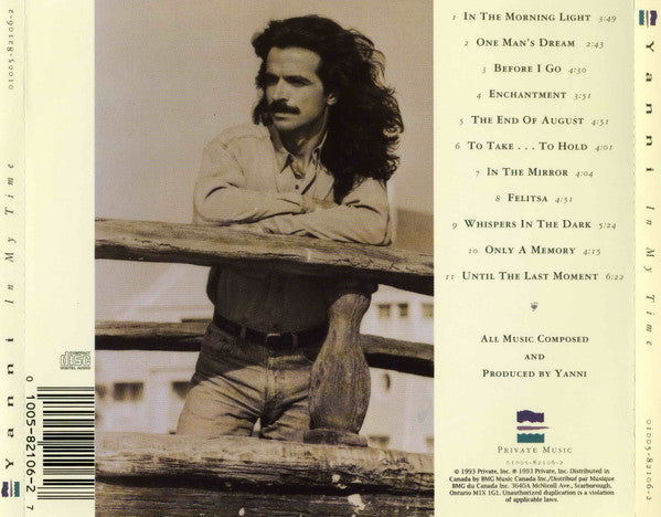 Yanni (2) - In My Time (CD) - Discogs image 3