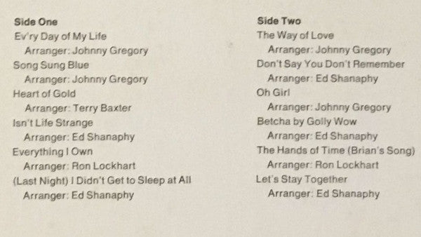 Terry Baxter His Orchestra & Chorus - Song Sung Blue - The Best Love Songs Of '72 (LP) - Discogs image 5