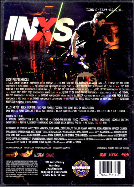 Various - Rock Star INXS: The DVD (DVD) - Discogs image 2