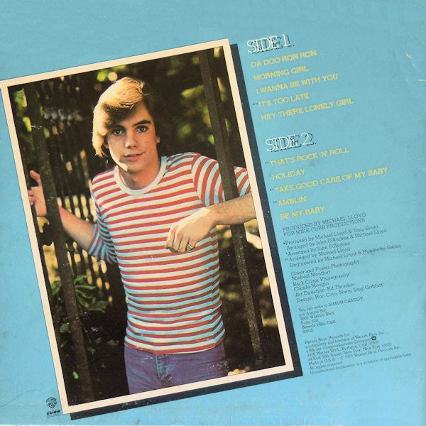 Shaun Cassidy - Shaun Cassidy (LP) - Discogs image 2