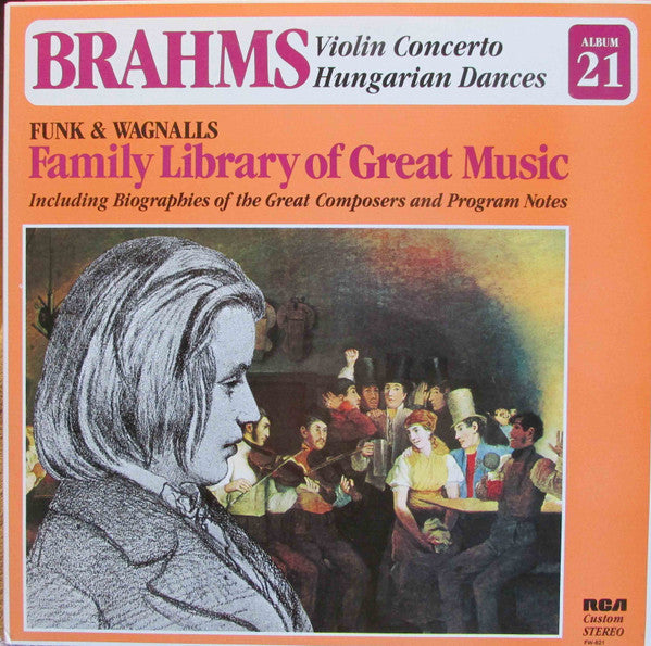 Johannes Brahms - Violin Concerto / Hungarian Dances (LP)