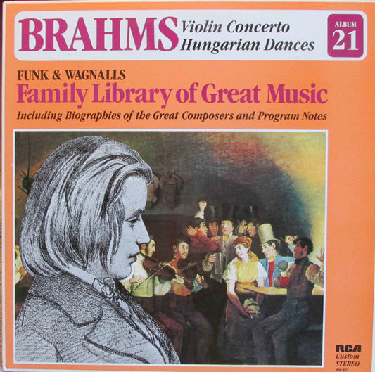 Johannes Brahms - Violin Concerto / Hungarian Dances (LP)