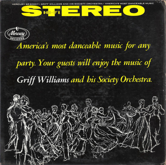Griff Williams And His Society Orchestra - America's Most Danceable Music (LP)