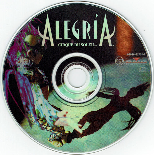 Cirque Du Soleil - Alegría (CD) - Discogs image 3