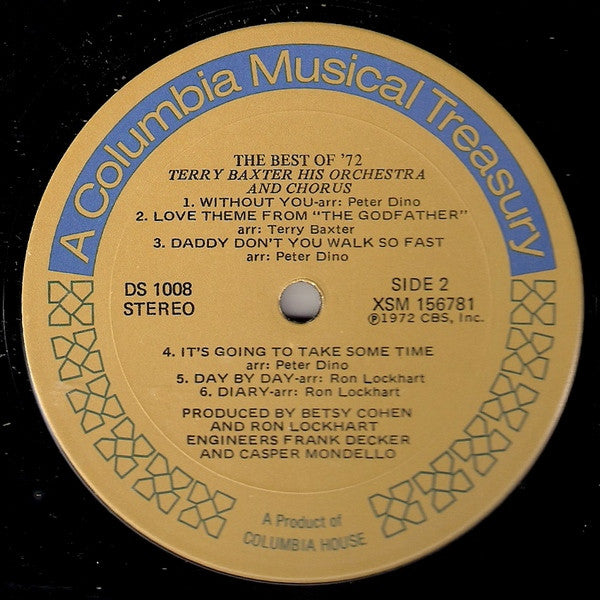 Terry Baxter His Orchestra & Chorus - The Best Of '72 (3xLP) - Discogs image 5