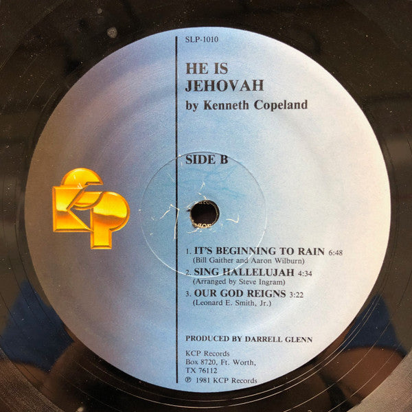 Kenneth Copeland - He Is Jehovah (LP) - Discogs image 4