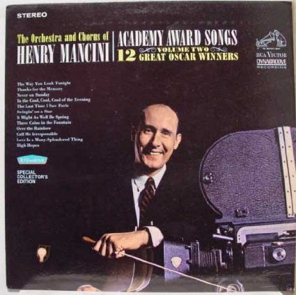 Henry Mancini And His Orchestra And Chorus - Academy Award Songs, Vol. 2 (12 Great Oscar Winners) (LP)