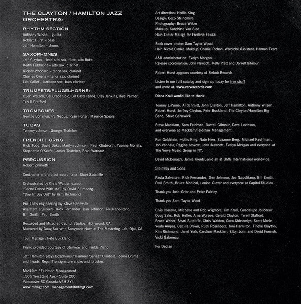 Diana Krall - From This Moment On (CD) - Discogs image 7