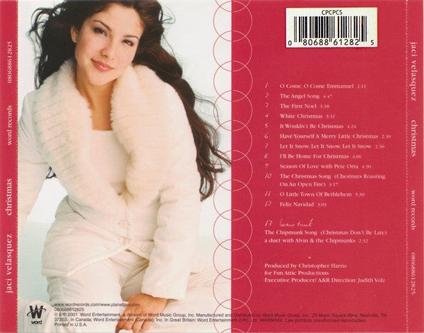 Jaci Velasquez - Christmas (CD) - Discogs image 6