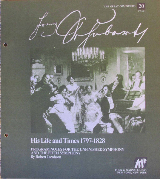 Franz Schubert - The Unfinished Symphony. Symphony No. 5 (LP) - Discogs image 3