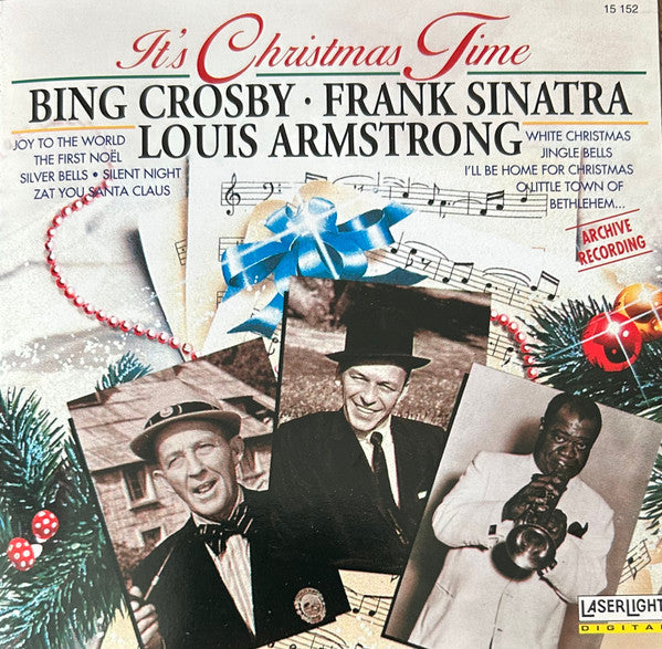 Bing Crosby - Frank Sinatra - Louis Armstrong - It's Christmas Time (CD)