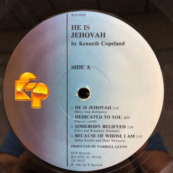 Kenneth Copeland - He Is Jehovah (LP) - Discogs image 3
