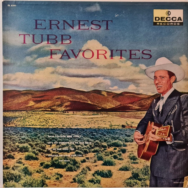 Ernest Tubb - Favorites (LP)