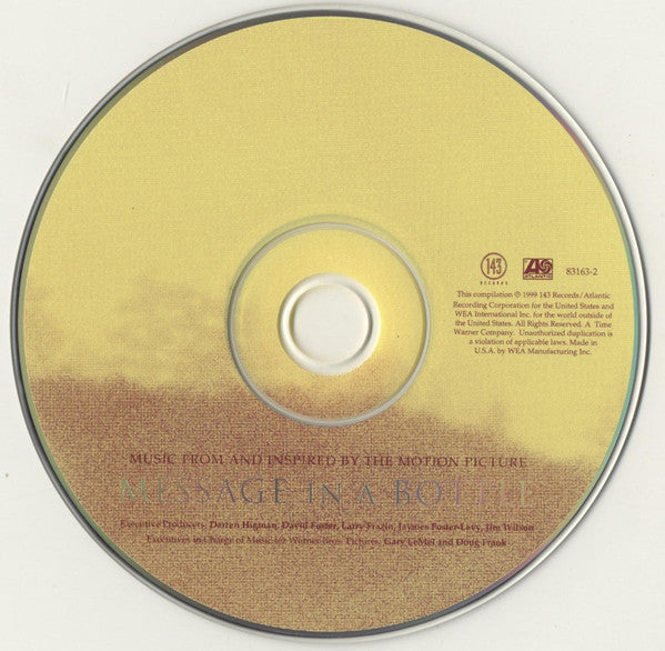 Various - Message In A Bottle (Music From And Inspired By The Motion Picture) (CD) - Discogs image 3