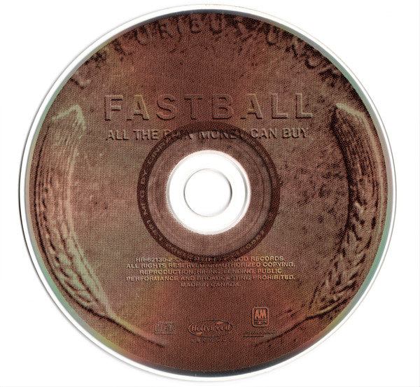 Fastball - All The Pain Money Can Buy (CD) - Discogs image 3