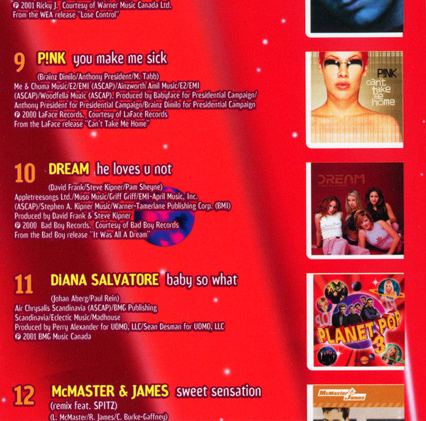 Various - Planet Pop 3 (CD) - Discogs image 7