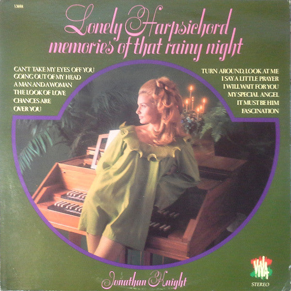 Jonathan Knight (3) - Lonely Harpsichord Memories Of That Rainy Night (LP)
