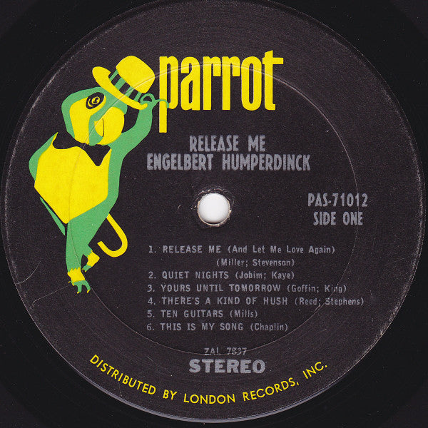 Engelbert Humperdinck - Release Me (LP) - Discogs image 3