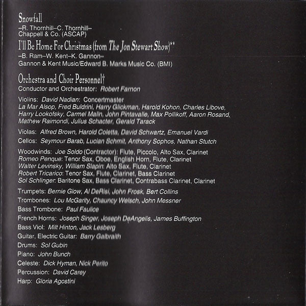 Tony Bennett - Snowfall (The Christmas Album) (CD) - Discogs image 3