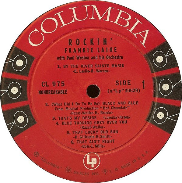Frankie Laine - Rockin' (LP) - Discogs image 3