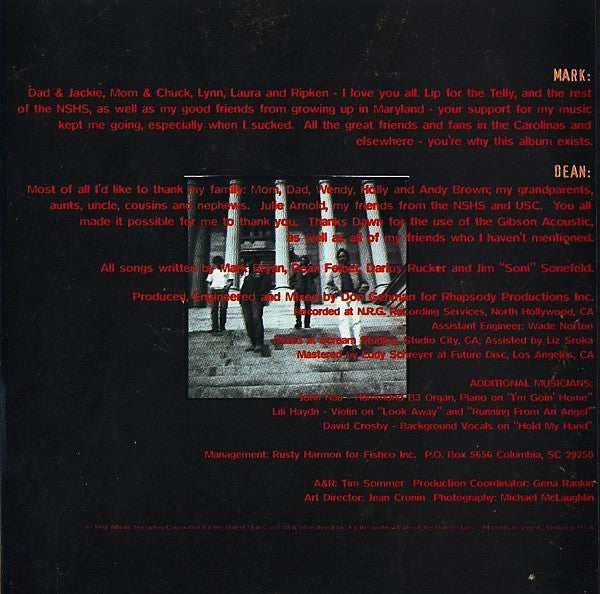 Hootie & The Blowfish - Cracked Rear View (CD) - Discogs image 7