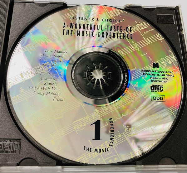 Various - A Wonderful Taste Of The Music Experience, Vol. 1 (CD) - Discogs image 2