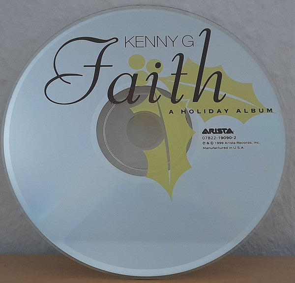 Kenny G (2) - Faith - A Holiday Album (CD) - Discogs image 3