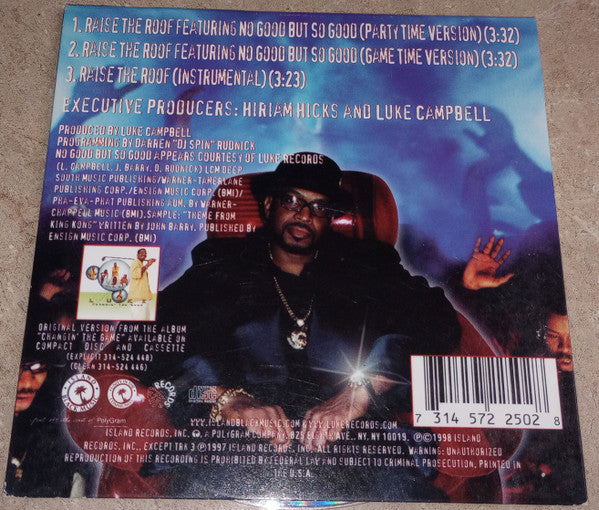 Luke - Raise The Roof (CD) - Discogs image 2