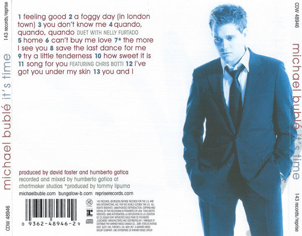 Michael Bublé - It's Time (CD) - Discogs image 2