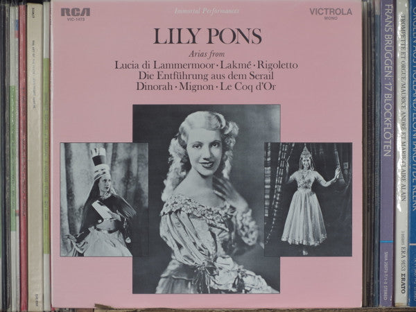 Lily Pons - Immortal Performances (LP)