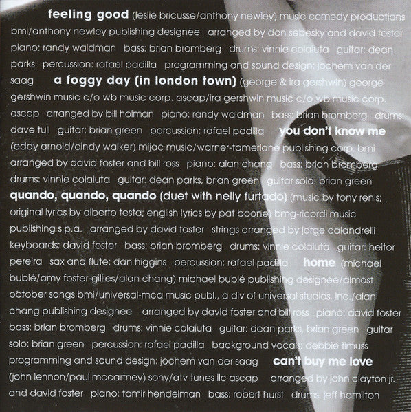 Michael Bublé - It's Time (CD) - Discogs image 6
