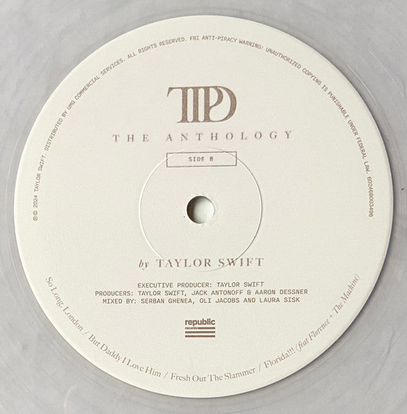 Taylor Swift - The Tortured Poets Department: The Anthology (LP) - Discogs image 6