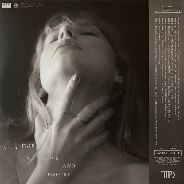 Taylor Swift - The Tortured Poets Department: The Anthology (LP) - Discogs image 4