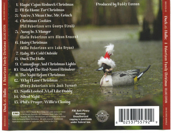 Robertson Family - Duck The Halls: A Robertson Family Christmas (CD) - Discogs image 2