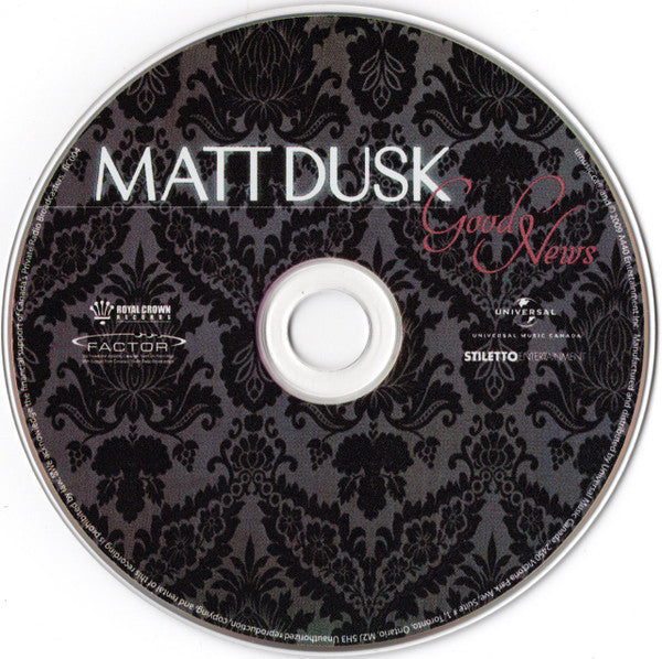 Matt Dusk - Good News (CD) - Discogs image 3