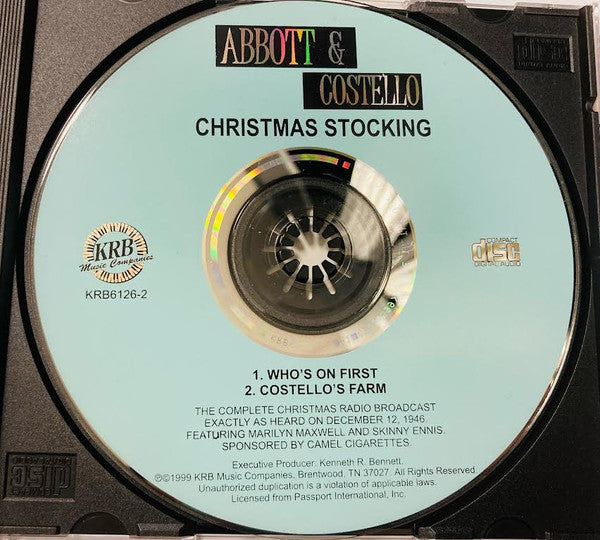 Abbott & Costello - Christmas Stocking (CD) - Discogs image 2