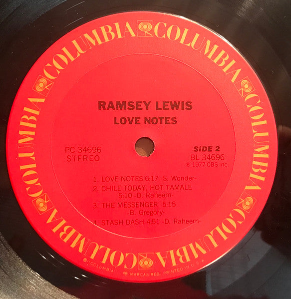 Ramsey Lewis - Love Notes (LP) - Discogs image 3