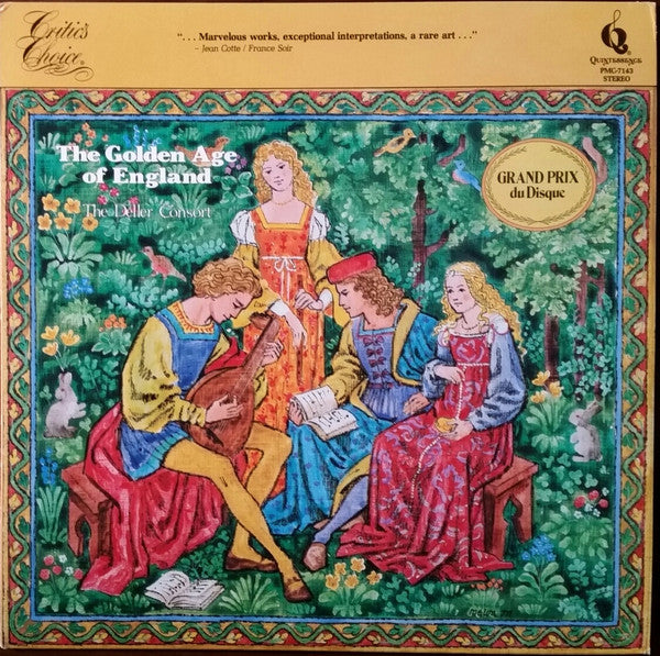 Deller Consort - The Golden Age of England (LP)