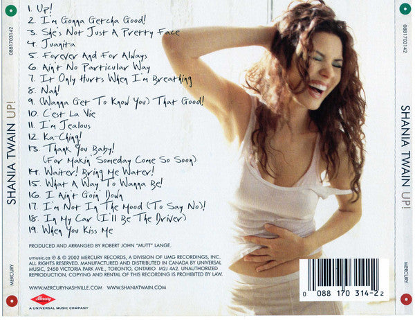 Shania Twain - Up! (2xCD) - Discogs image 2