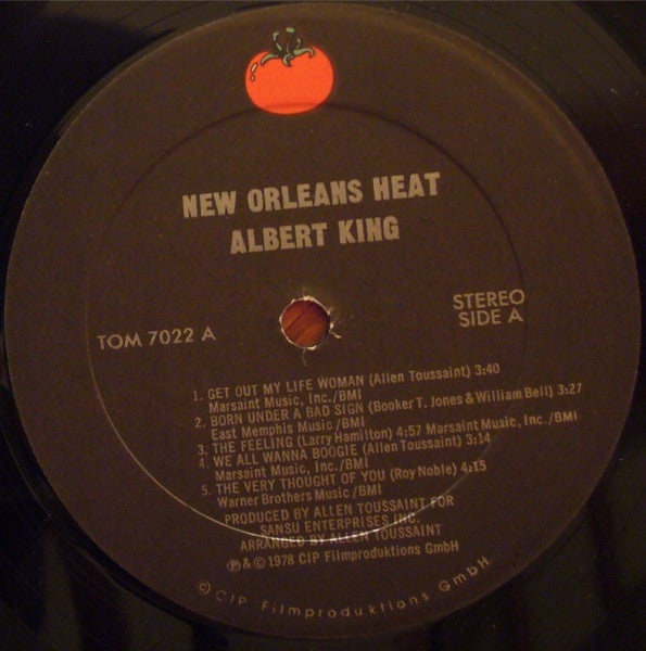 Albert King - New Orleans Heat (LP) - Discogs image 3