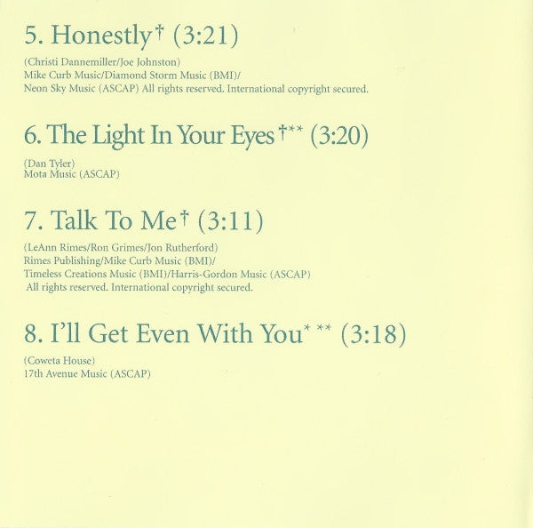LeAnn Rimes - Blue (CD) - Discogs image 6