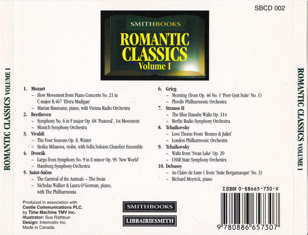 Various - Romantic Classics Vol. 1 (CD) - Discogs image 2