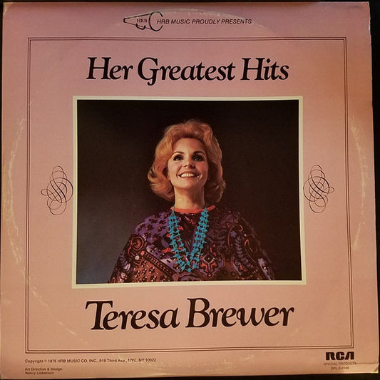 Teresa Brewer - Her Greatest Hits (2xLP)